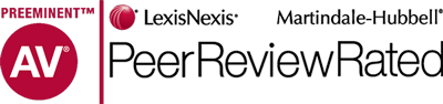 AV Preeminent TM | Lexis Nexis | Martindale-Hubbell | Peer Review Rated