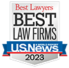 Best Lawyers Best Law Firms awarded by U.S. News & world Report in 2023