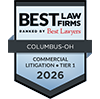 Best Law Firms ranked by Best Lawyers | Columbus-OH | Commercial Litigation | Tier 1 | 2026