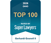2026 OHIO | TOP 50 | Rated By Super Lawyers | Gerhardt “Gage” Gosnell II