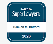 Rated by Super Lawyers | Damion M. Clifford | 2026